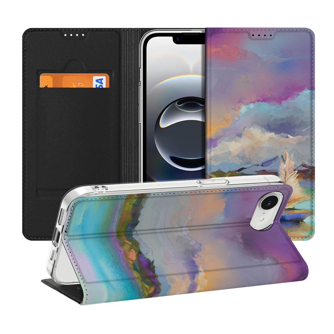 Bookcase voor Apple iPhone 16e Boat design maritiem aanzicht