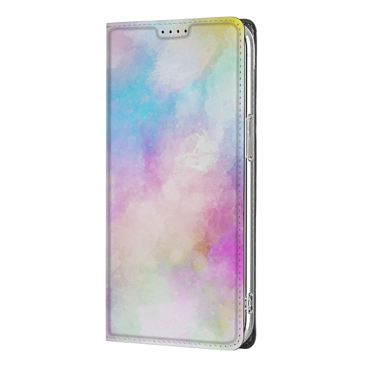 Apple iPhone 16e Bookcase Watercolor Light aanzicht