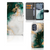 Motorola Moto G62 5G Bookcase voor Motorola Moto G62 5G Marmer Groen aanzicht