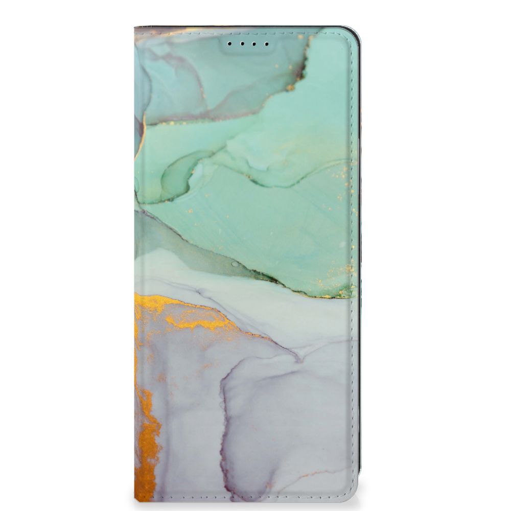 OPPO A58 4G Bookcase Watercolor Mix voorkant