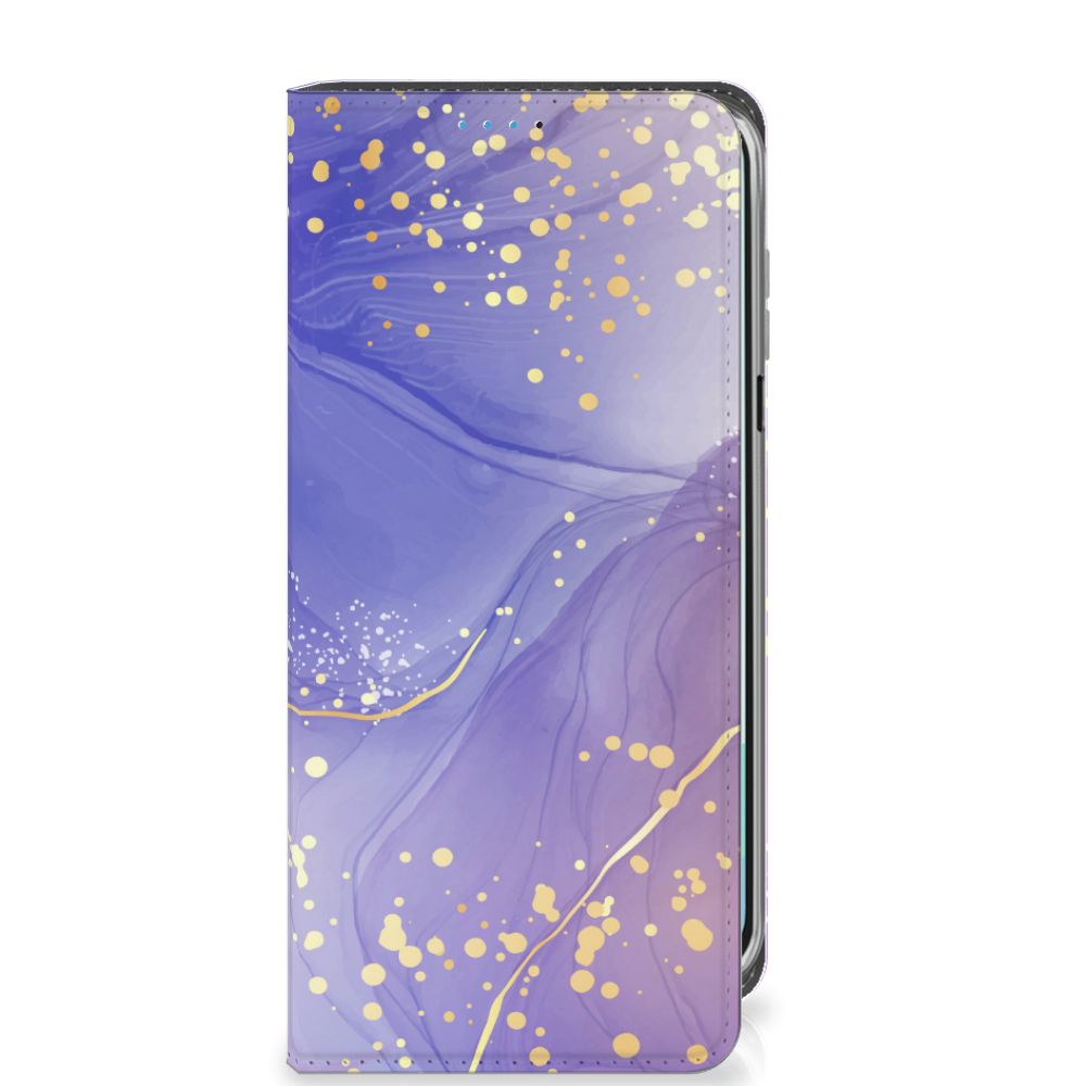 Samsung Galaxy A16 5G/4G Bookcase Watercolor Paars voorkant