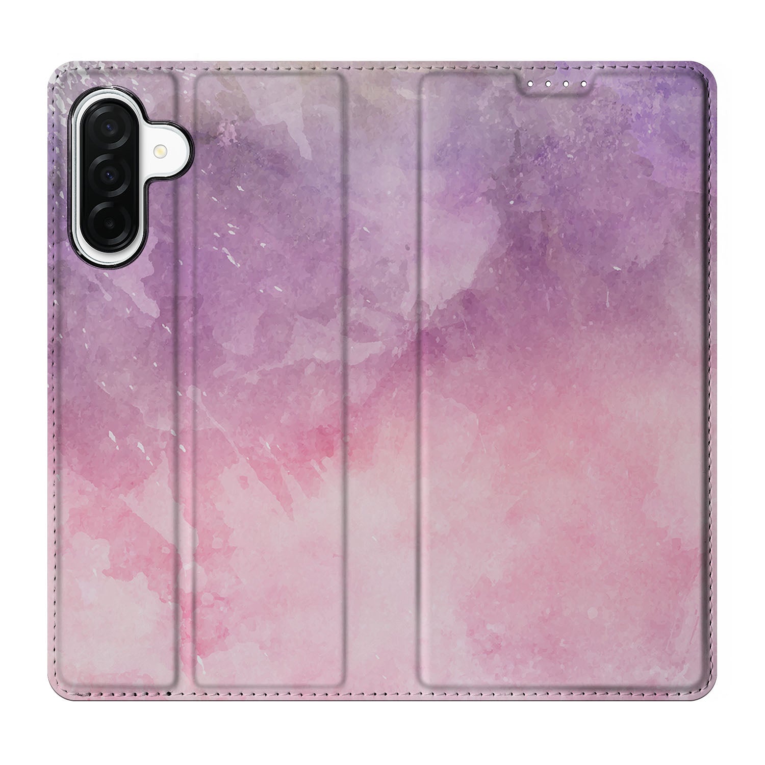 Samsung Galaxy A26 Bookcase voor Samsung Galaxy A26 Pink Purple Paint achterkant