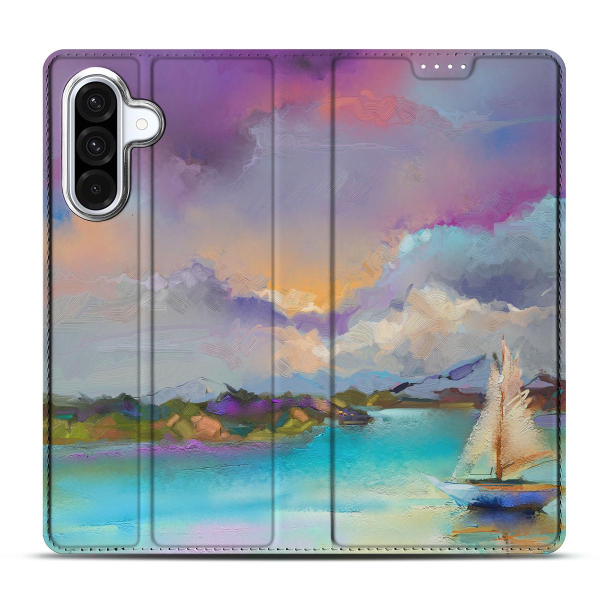 Samsung Galaxy A56 Bookcase Boat design voorkant