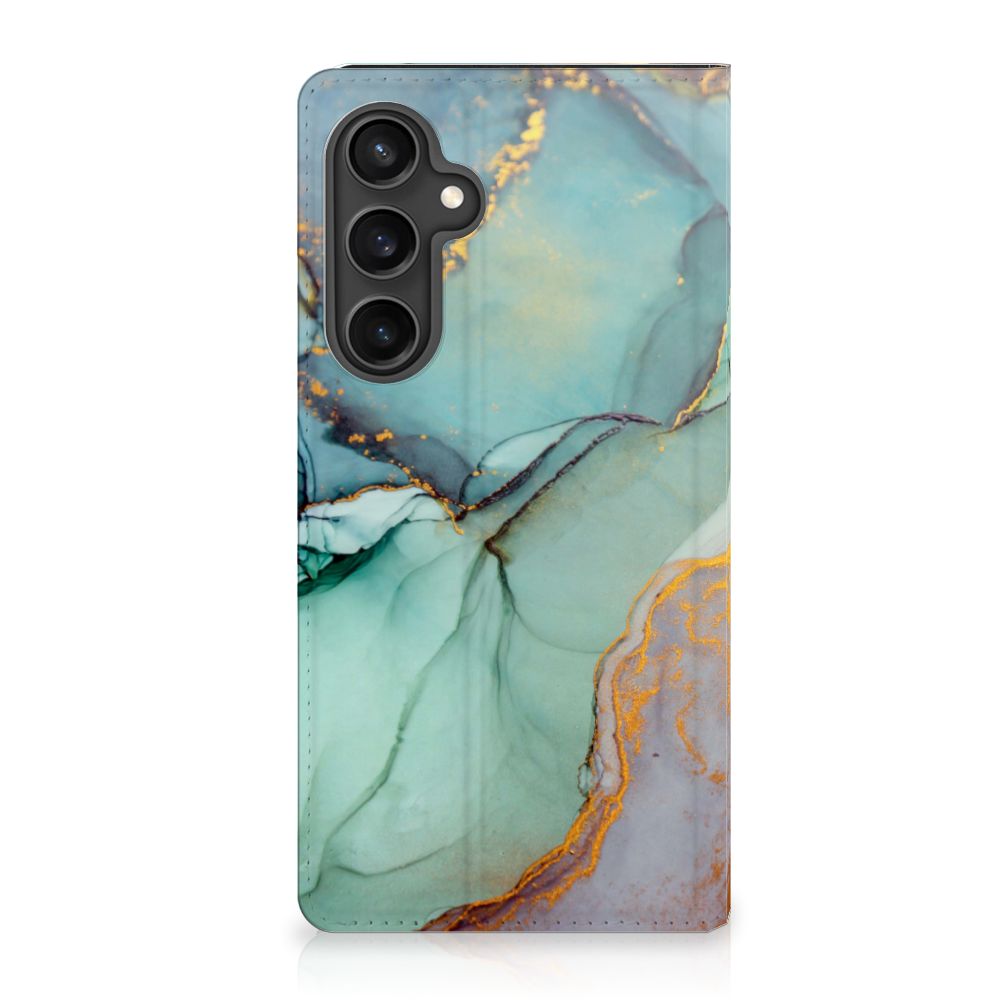 Samsung Galaxy S23 FE Bookcase Watercolor Mix aanzicht