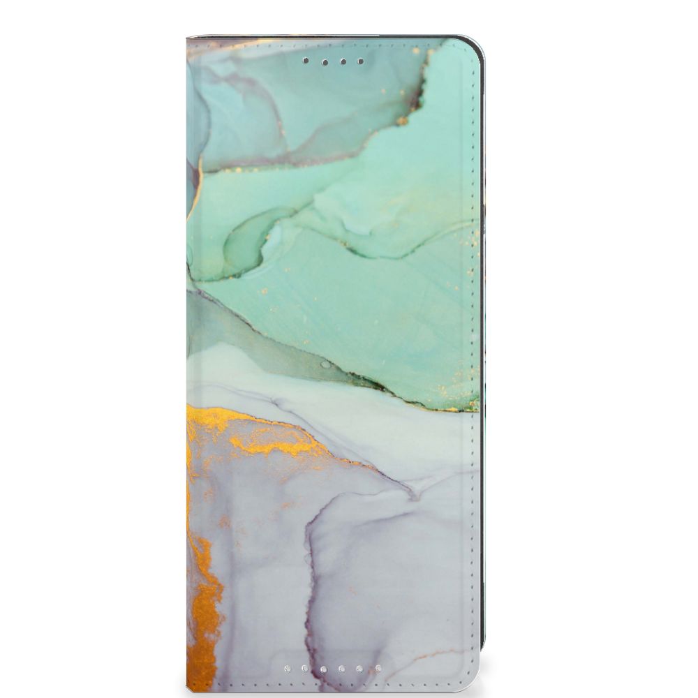Bookcase voor Sony Xperia 5 V Watercolor Mix design voorkant