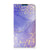 Bookcase voor iPhone 14 Pro Max Watercolor Paars