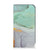 Bookcase voor iPhone 15 Pro Watercolor Mix met prachtige kleuren en glinsterende accenten 🌈.