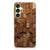 Bumper Hoesje voor Samsung Galaxy A35 Wooden Cubes