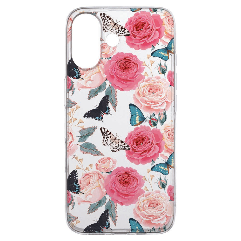 TPU Hoesje Apple iPhone 17 Butterfly Roses