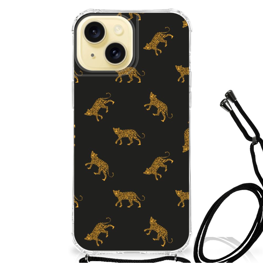 Case Anti-shock voor Apple iPhone 15 Leopards B2C Telecom