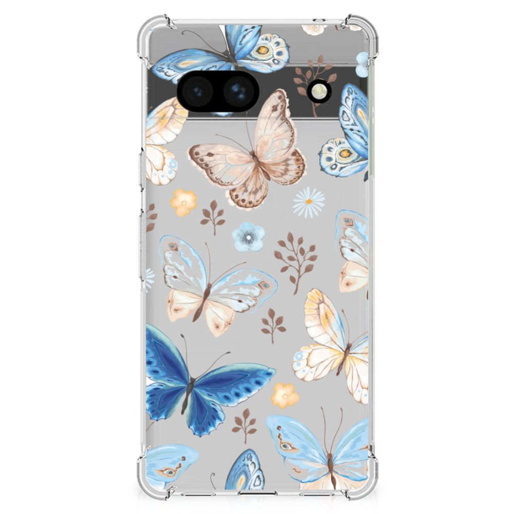 Case Anti-shock voor Google Pixel 7A Vlinder B2C Telecom