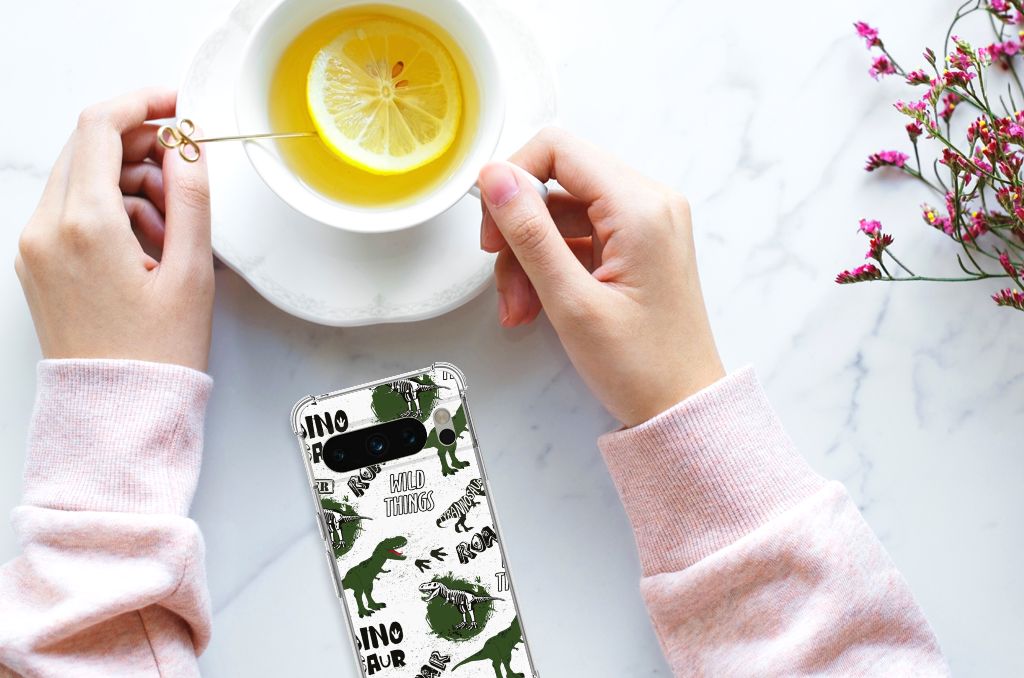 Case Anti-shock voor Google Pixel 8 Pro Dinosaurus B2C Telecom