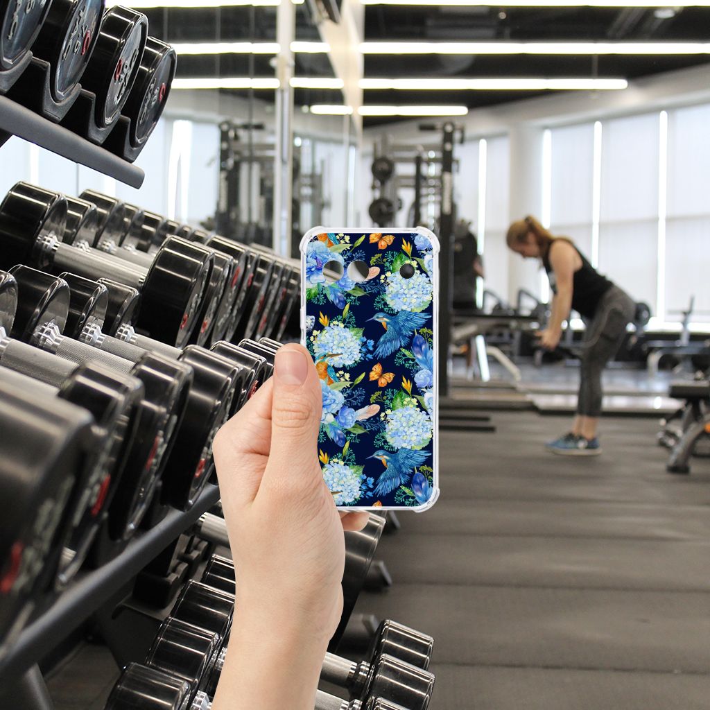 Google Pixel 8A Case Anti-shock IJsvogel hand gym nazicht