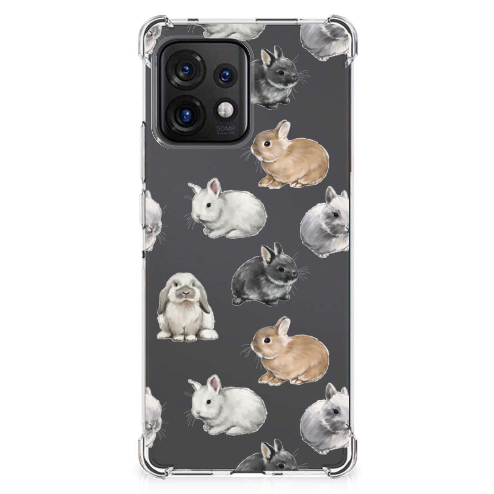 Case Anti-shock voor Motorola Edge 40 Pro Konijntjes B2C Telecom