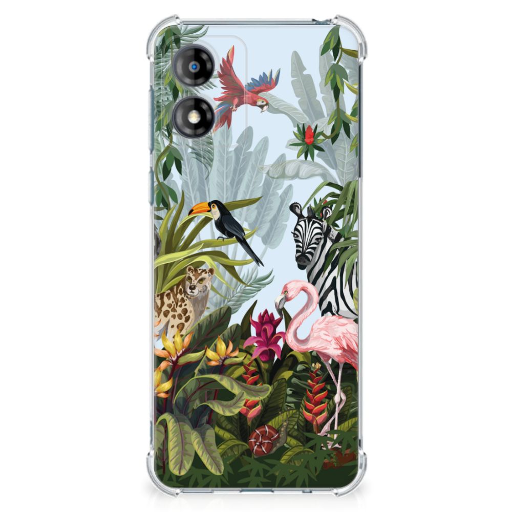 Case Anti-shock voor Motorola Moto E13 Jungle B2C Telecom