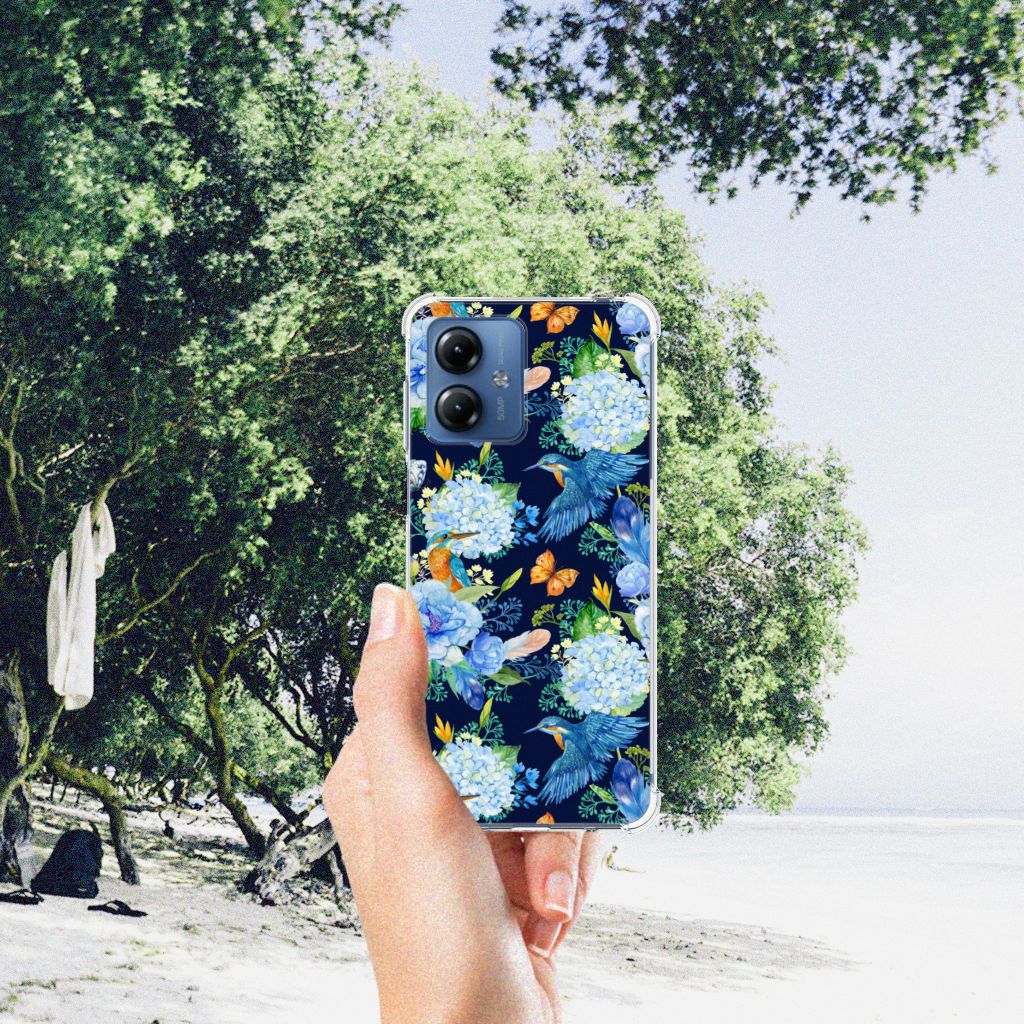 Case Anti-shock voor Motorola Moto G14 IJsvogel B2C Telecom