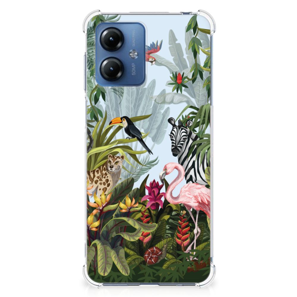 Case Anti-shock voor Motorola Moto G14 Jungle B2C Telecom