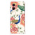 Motorola Moto G55 Case Anti-shock Pink Peacock voorkant