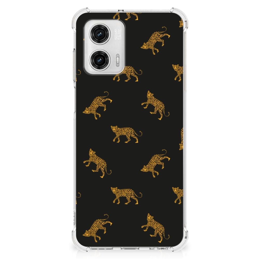 Case Anti-shock voor Motorola Moto G73 Leopards B2C Telecom