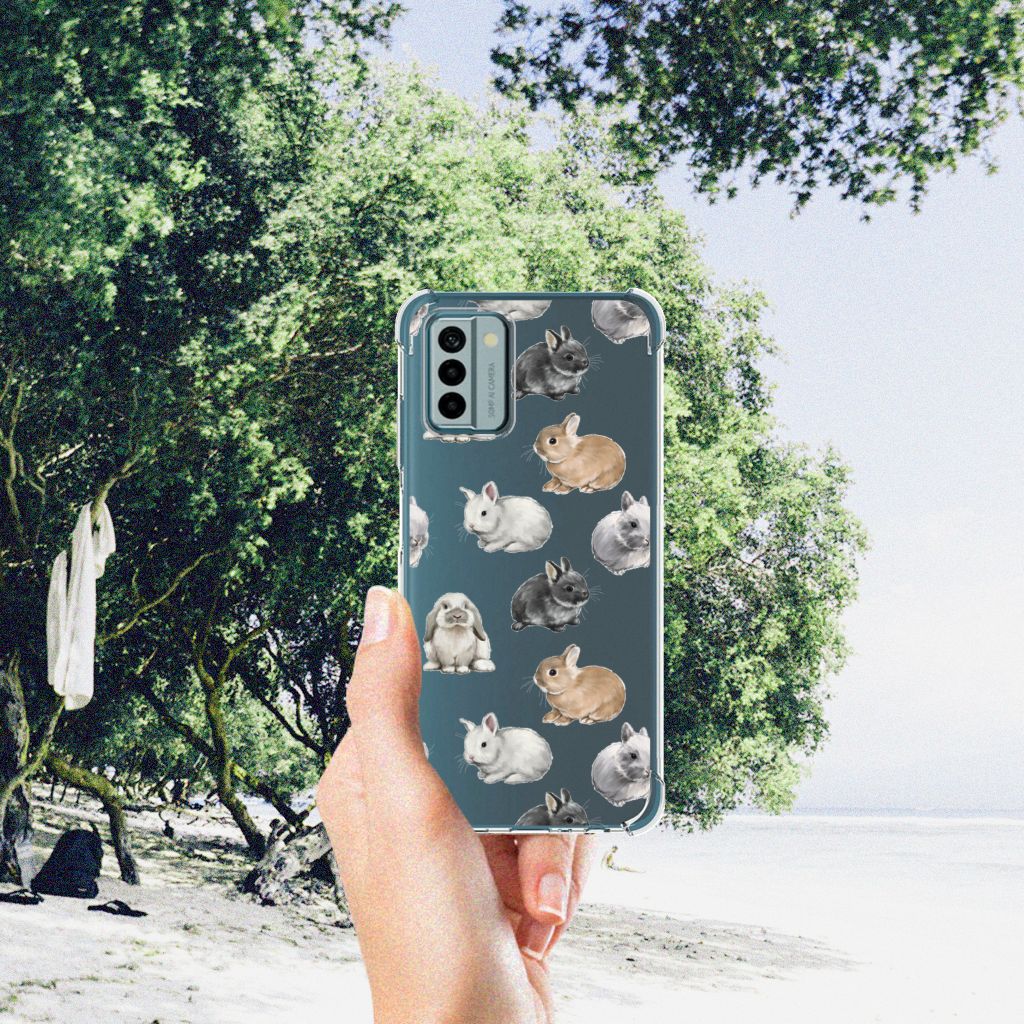 Case Anti-shock voor Nokia G22 Konijntjes B2C Telecom