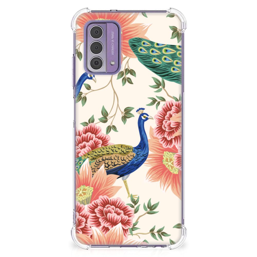 Case Anti-shock voor Nokia G42 Pink Peacock B2C Telecom