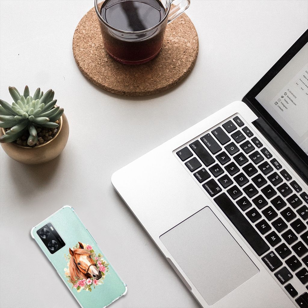 Case Anti-shock voor OPPO A57 | A57s | A77 4G Paard B2C Telecom