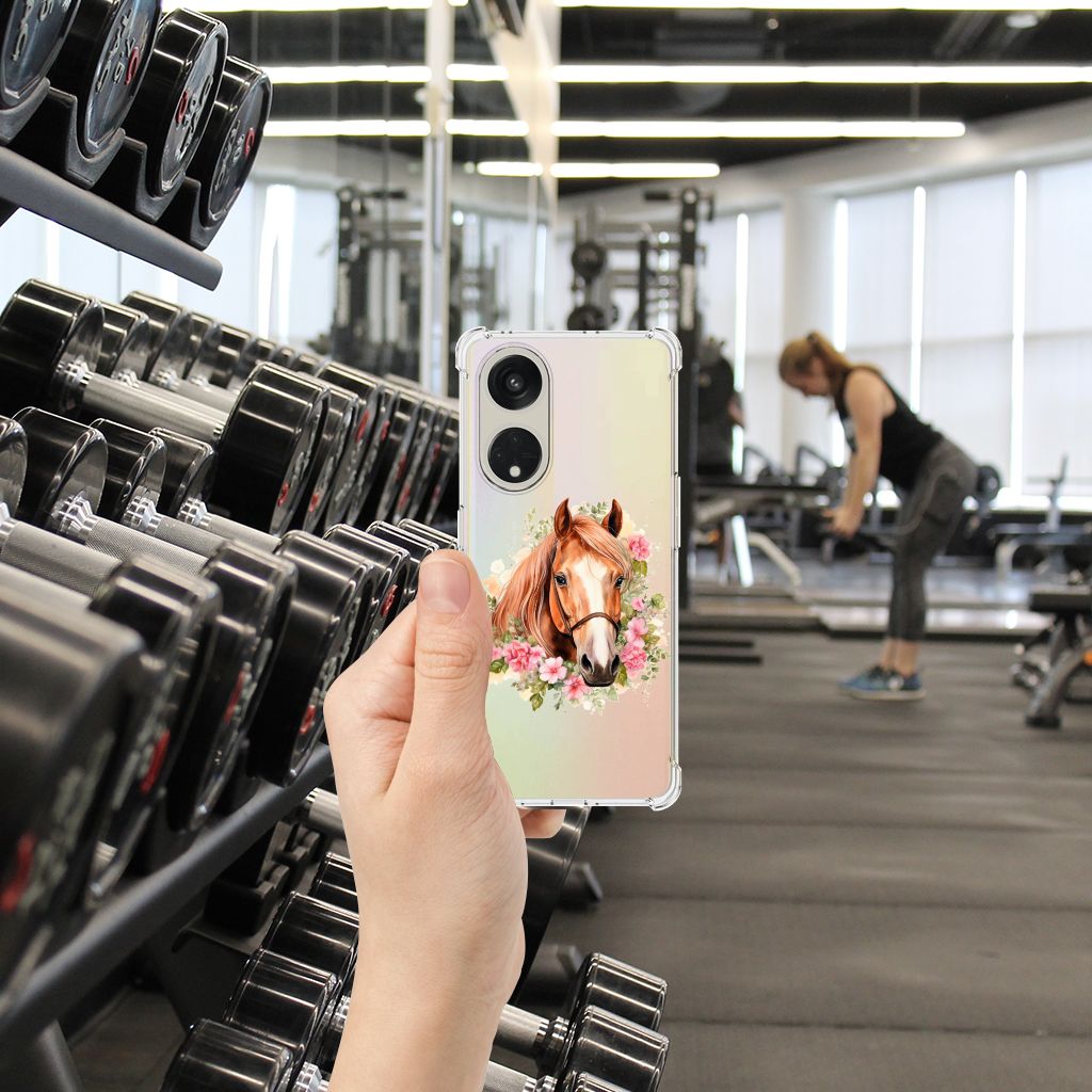Case Anti-shock voor OPPO A98 Paard B2C Telecom