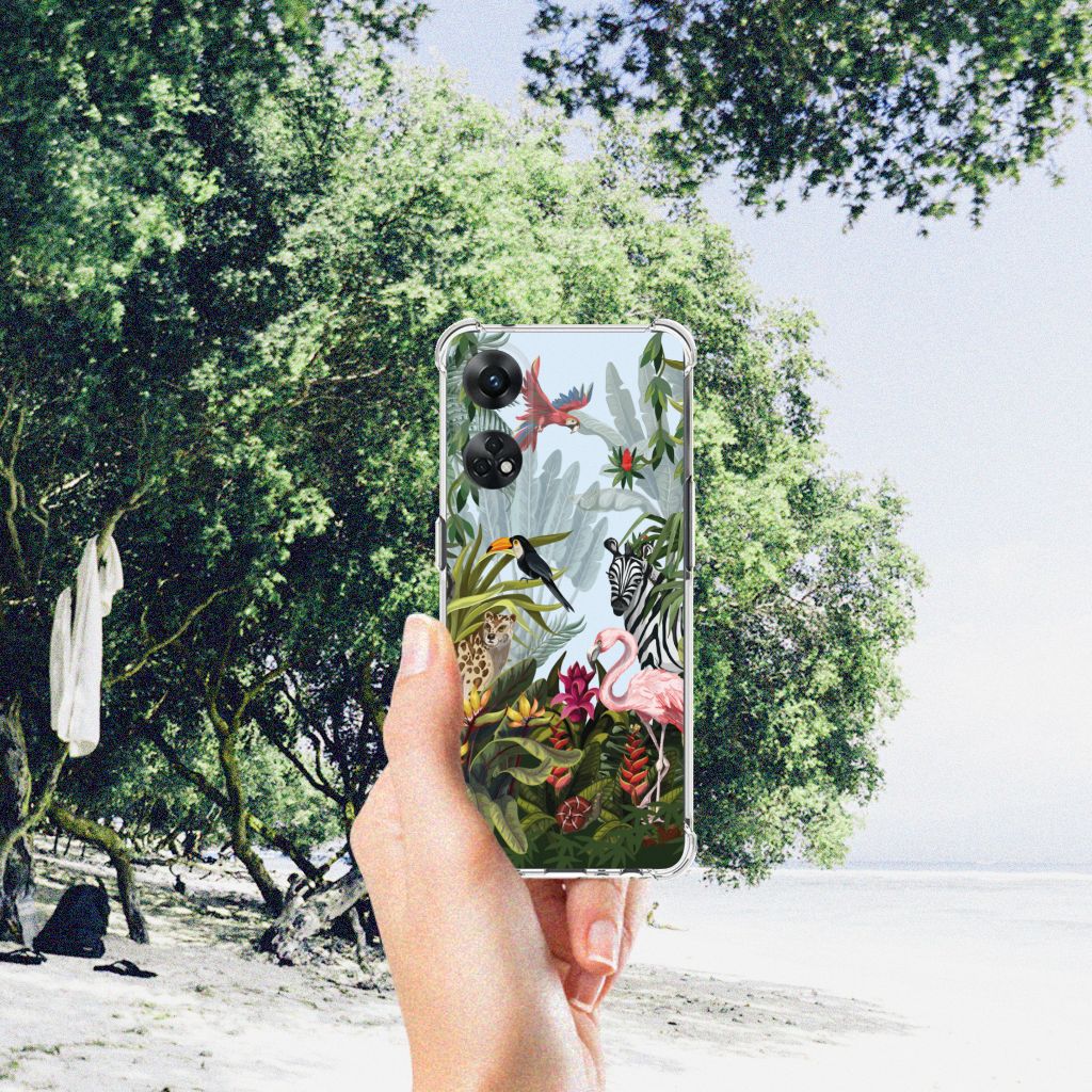 Case Anti-shock voor OPPO Reno8 T 4G Jungle B2C Telecom
