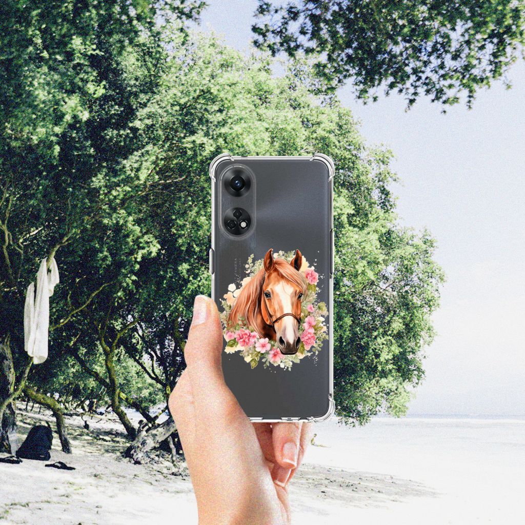 Case Anti-shock voor OPPO Reno8 T 4G Paard B2C Telecom