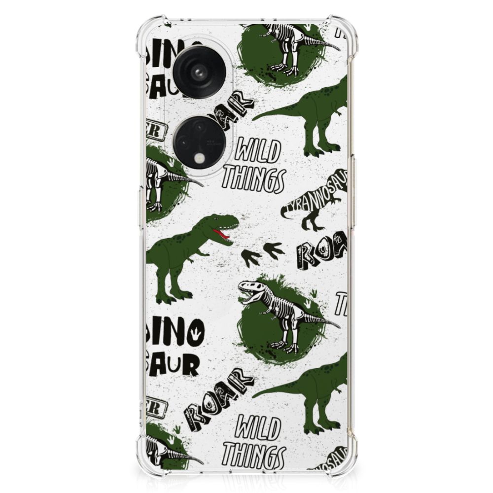Case Anti-shock voor OPPO Reno8 T 5G Dinosaurus B2C Telecom