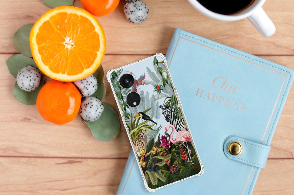 Case Anti-shock voor OPPO Reno8 T 5G Jungle B2C Telecom