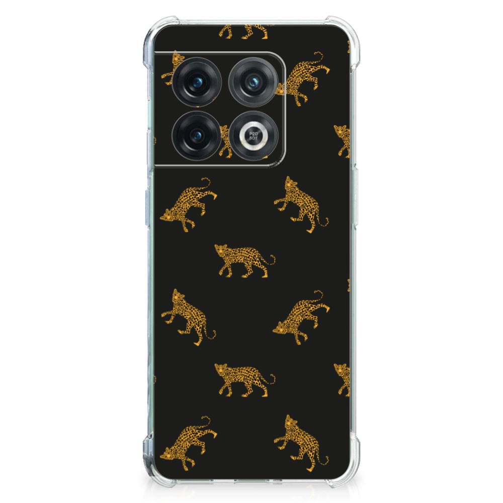 OnePlus 10 Pro Case Anti-shock Leopards achterkant