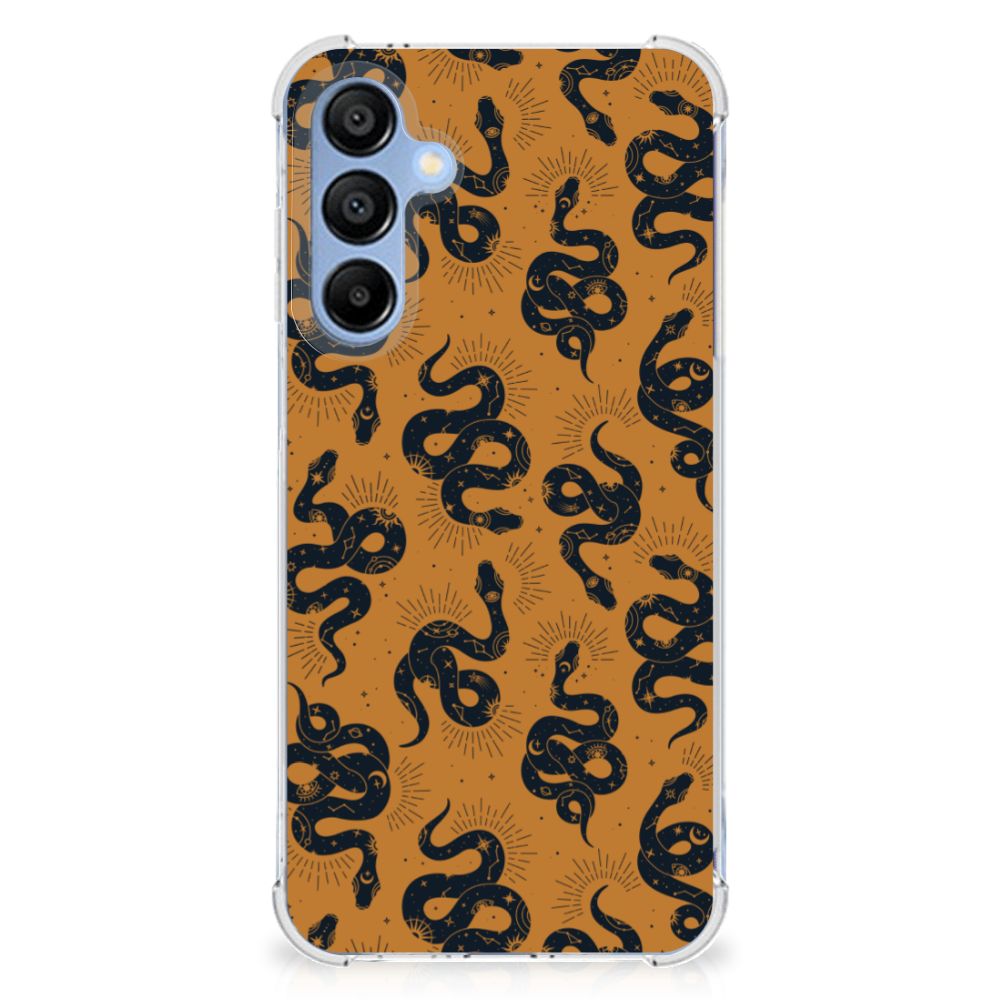 Samsung Galaxy A16 Case Anti-shock Snakes achterkant design