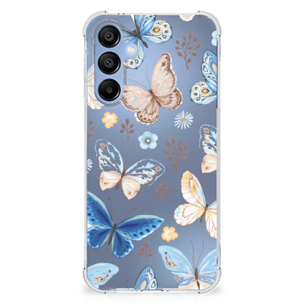 Samsung Galaxy A16 Case Anti-shock Vlinder achteraanzicht