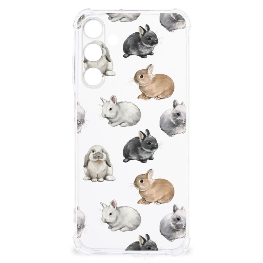 Case Anti-shock voor Samsung Galaxy A25 Konijntjes B2C Telecom