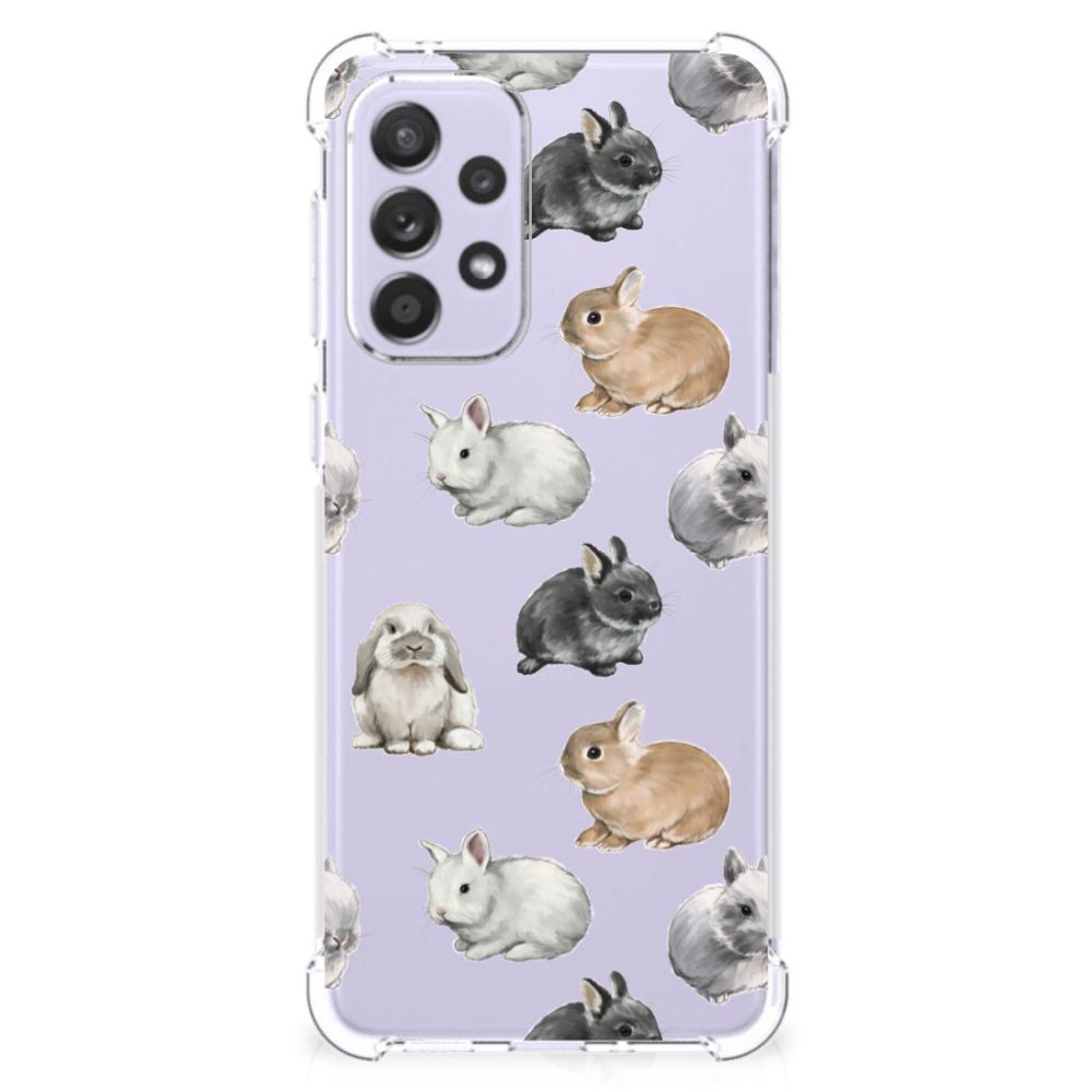 Case Anti-shock voor Samsung Galaxy A33 Konijntjes B2C Telecom