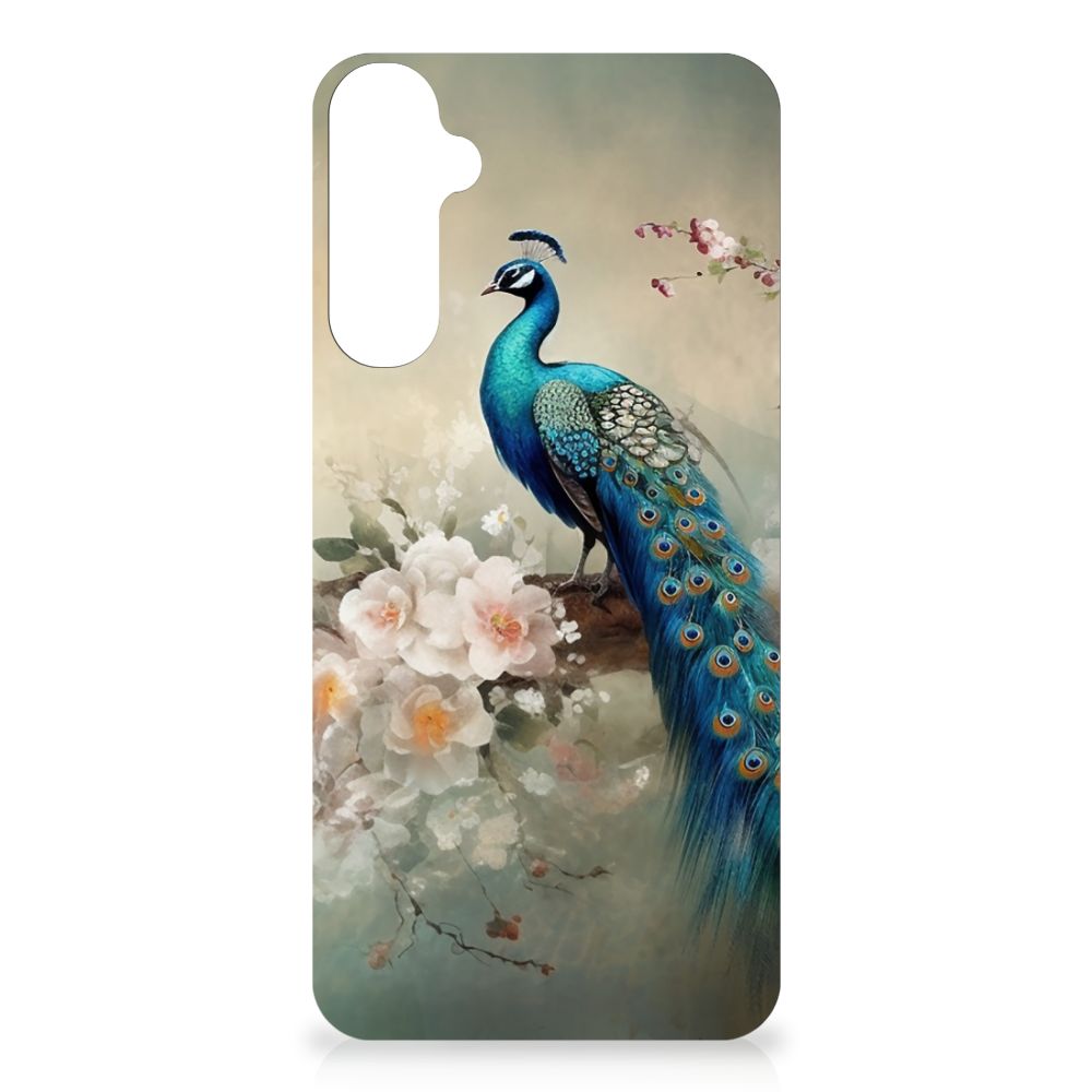 Case Anti-shock voor Samsung Galaxy A34 Vintage Pauwen B2C Telecom