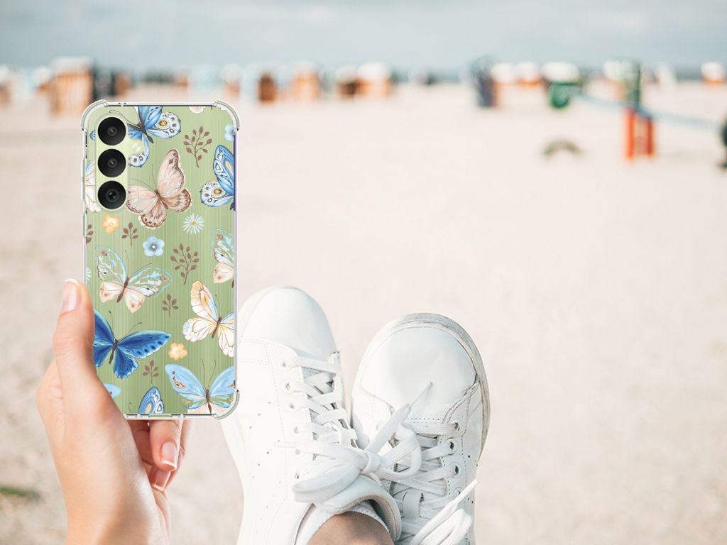 Case Anti-shock voor Samsung Galaxy A35 Vlinder B2C Telecom