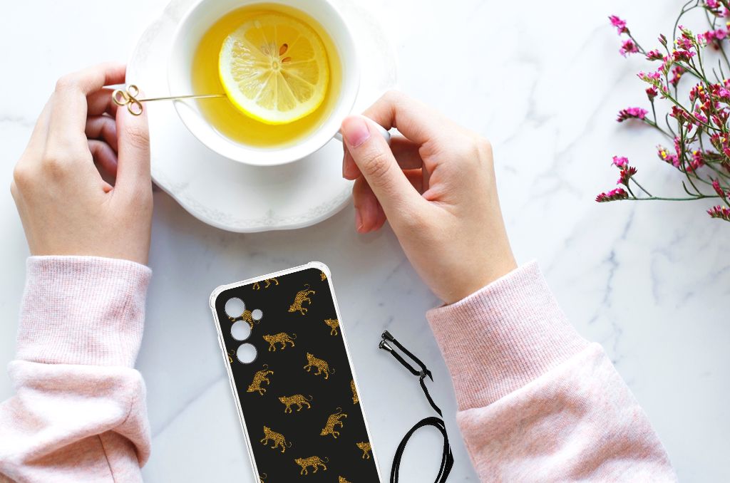 Case Anti-shock voor Samsung Galaxy A55 Leopards B2C Telecom
