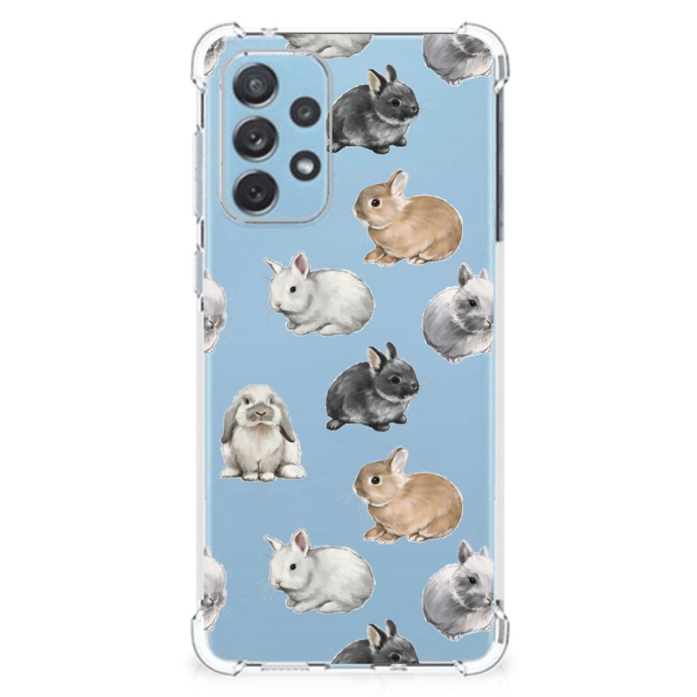 Case Anti-shock voor Samsung Galaxy A73 Konijntjes B2C Telecom