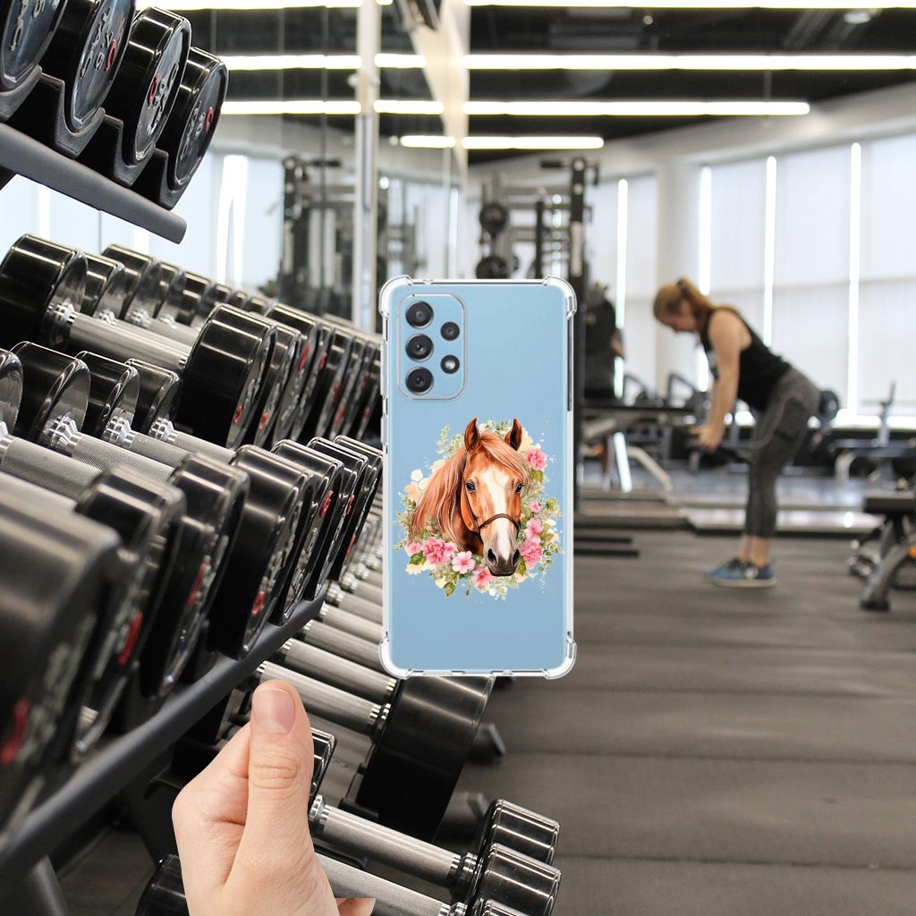 Case Anti-shock voor Samsung Galaxy A73 Paard B2C Telecom