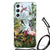 Samsung Galaxy S23 FE Case Anti-shock Jungle diersoorten tropisch ontwerp