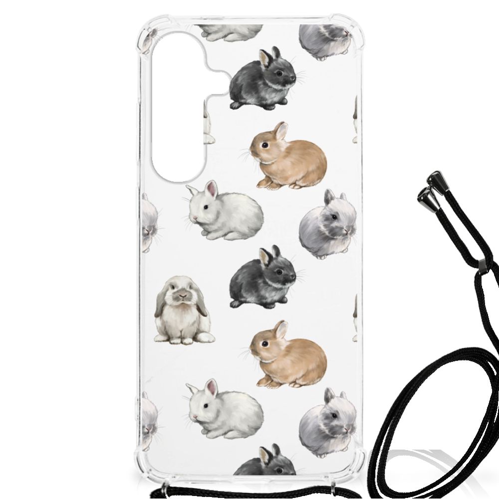 Case Anti-shock voor Samsung Galaxy S24 Plus Konijntjes B2C Telecom