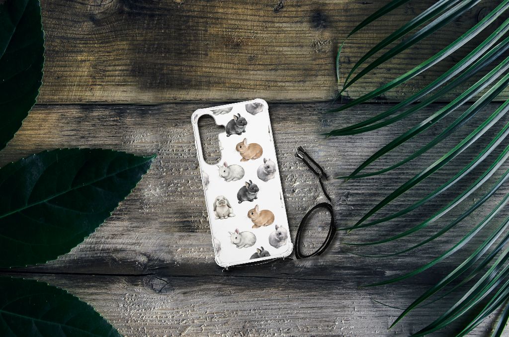 Case Anti-shock voor Samsung Galaxy S24 Plus Konijntjes B2C Telecom