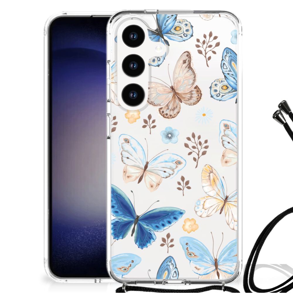 Case Anti-shock voor Samsung Galaxy S24 Vlinder B2C Telecom