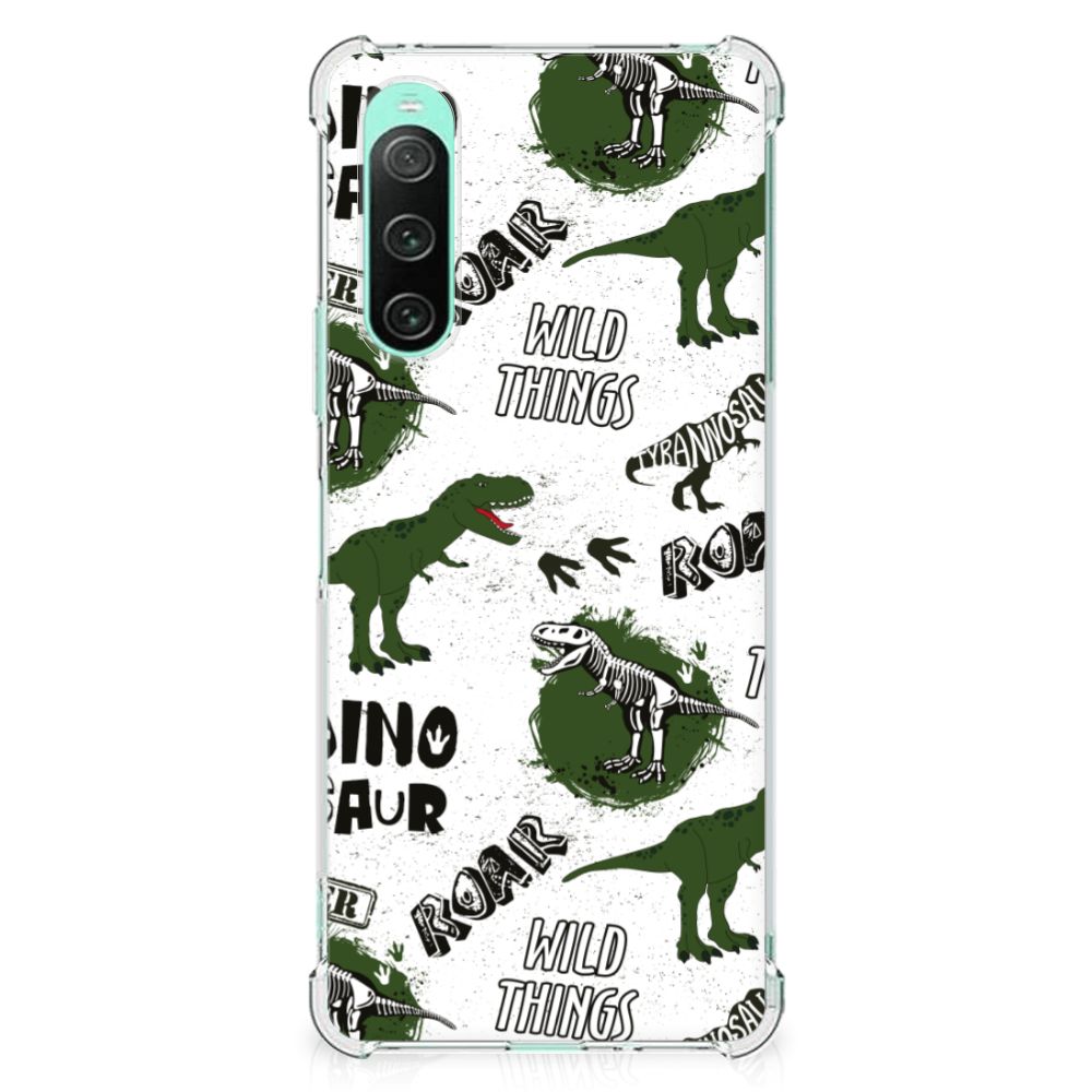 Case Anti-shock voor Sony Xperia 10 V Dinosaurus B2C Telecom