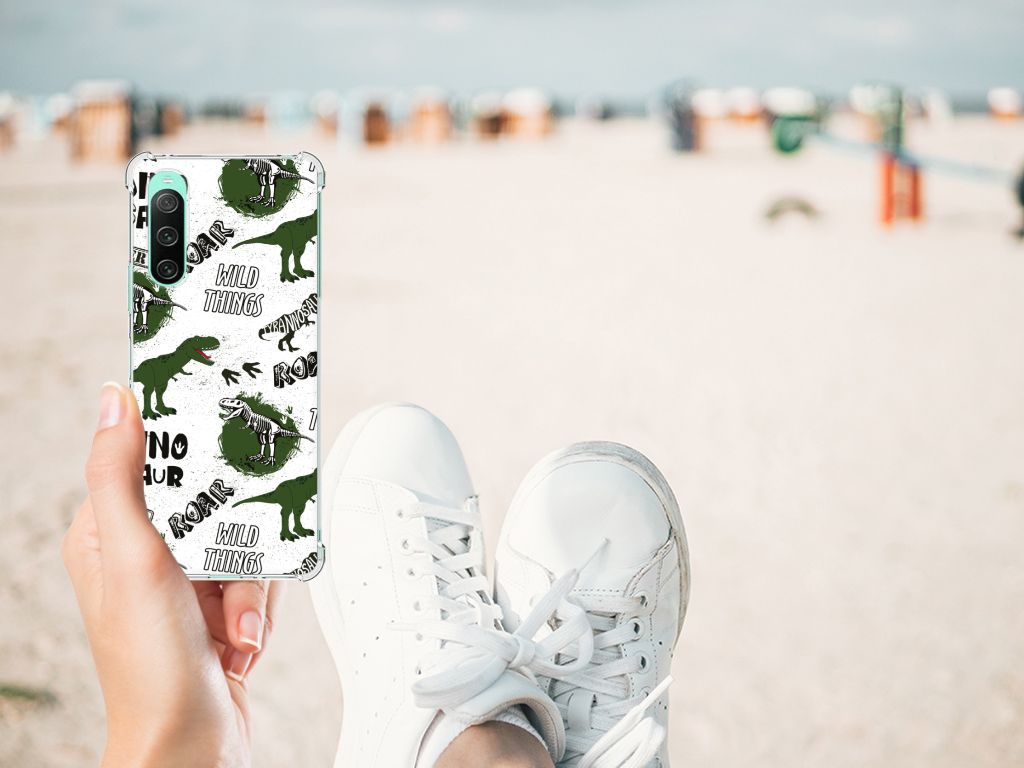 Case Anti-shock voor Sony Xperia 10 V Dinosaurus B2C Telecom