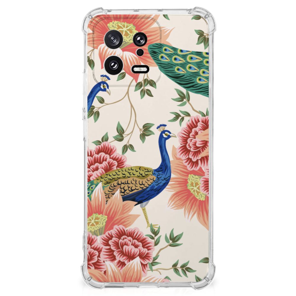 Case Anti-shock voor Xiaomi 13 Pink Peacock B2C Telecom