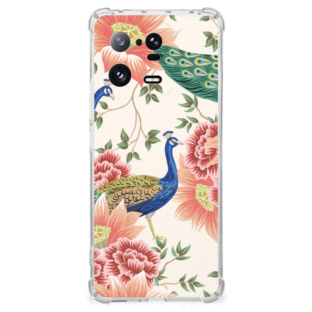 Case Anti-shock voor Xiaomi 13 Pro Pink Peacock B2C Telecom