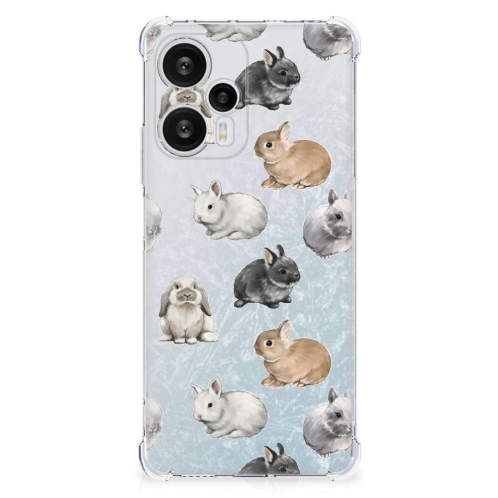 Case Anti-shock voor Xiaomi Poco F5 Konijntjes B2C Telecom